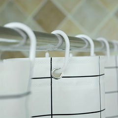 Waterproof Shower Curtain with Hooks Bathroom Decoration