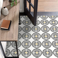 Moroccan Mosaic Look Self Adhesive PVC Tile