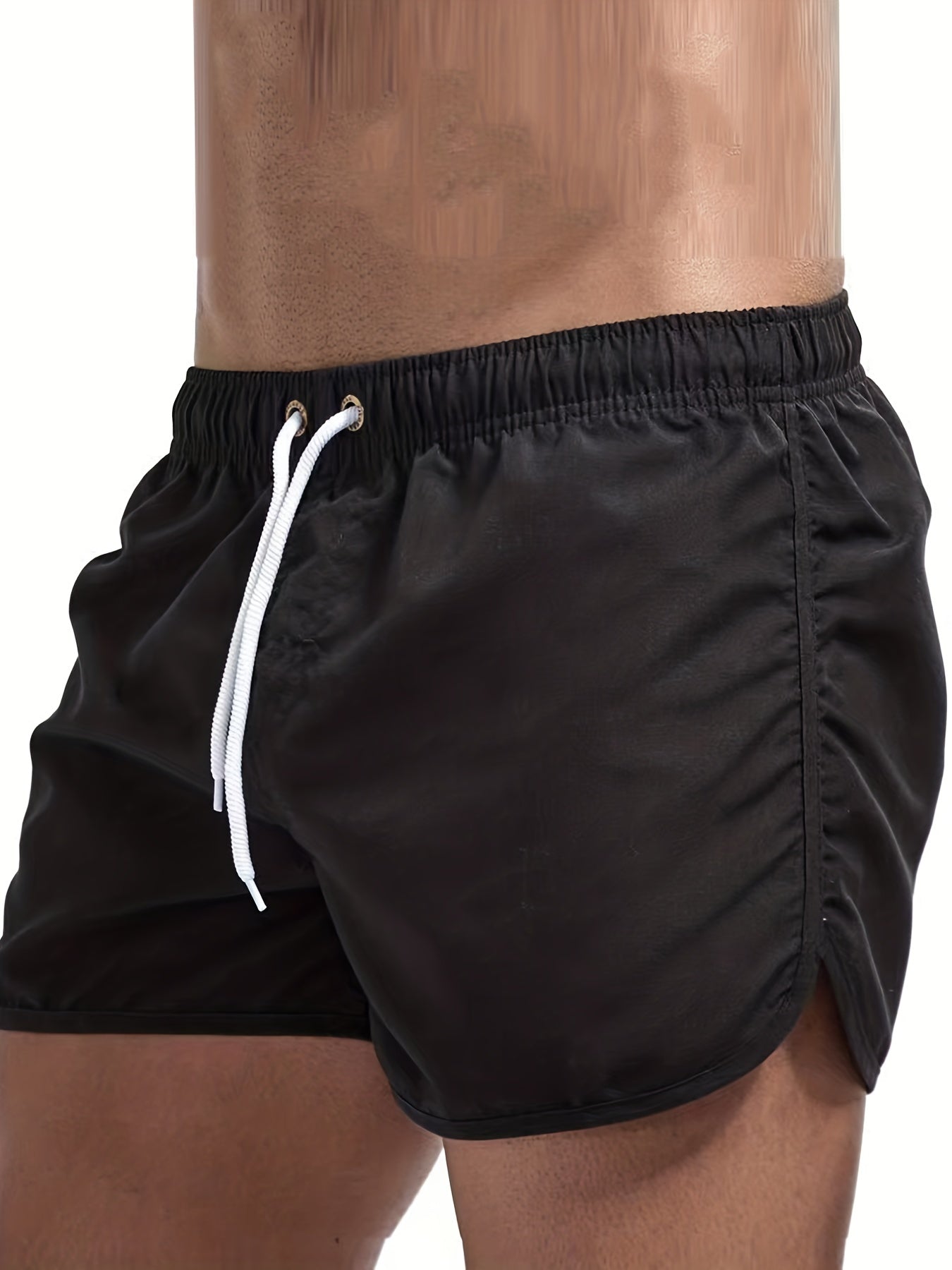 Men's Quick Dry Comfy Beach Shorts - Drawstring Waist