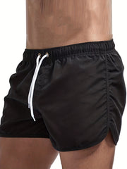 Men's Quick Dry Comfy Beach Shorts - Drawstring Waist