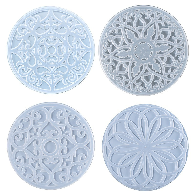 Silicone Molds Home Ornaments Coaster Tools DIY Decor Jewelry Craft
