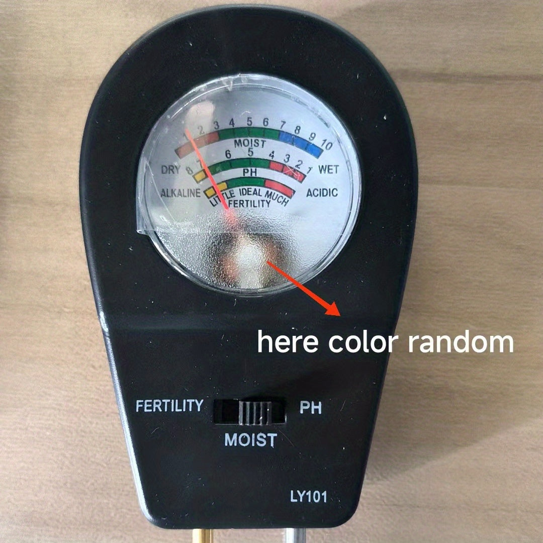 3-in-1 Soil Tester: Fertility, pH, and Moisture Meter