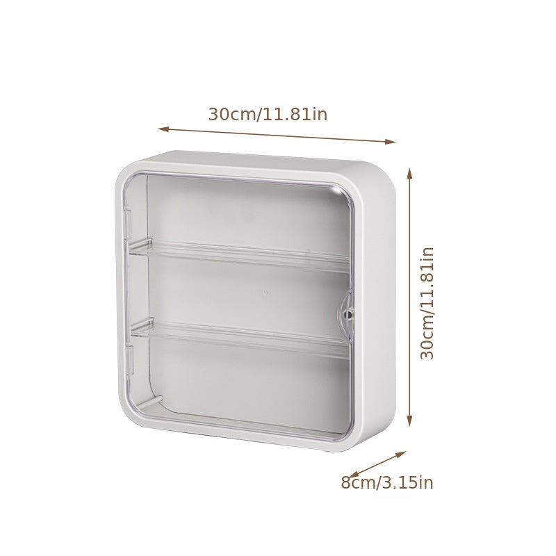 Acrylic Wall-mounted Bubble Matt Storage Display Rack Organizer