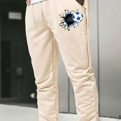 Men's Personality Print Casual Stretch Sweatpants