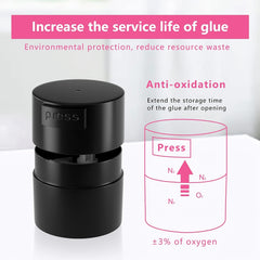 Eyelash Extension Glue Jar Storage Tank Adhesive Stand