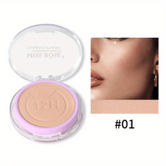 4 Colors Natural Matte Makeup Powder Concealer Long Lasting