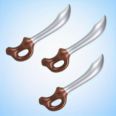 3pcs Coffee Inflatable Toy Pirate Halloween Party Stage Prop