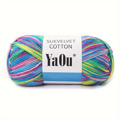 8 ply Multicolor Soft Yarn 100g 200m 2mm Crocheting Knitting