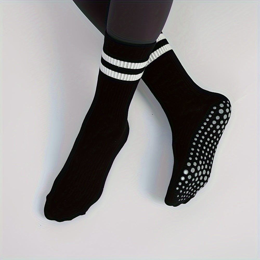Soft Comfortable Yoga Socks Anti skid Sweat Absorption Gripper Sports Socks