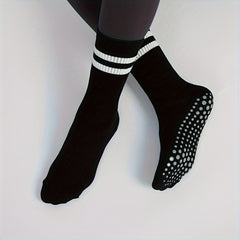 Soft Comfortable Yoga Socks Anti skid Sweat Absorption Gripper Sports Socks