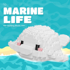 Marine Animal Building Blocks Set Educational Toy