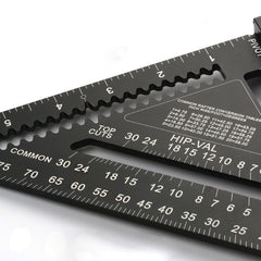 17 78 Cm Triangle Ruler High Precision Aluminum Alloy Triangle Ruler