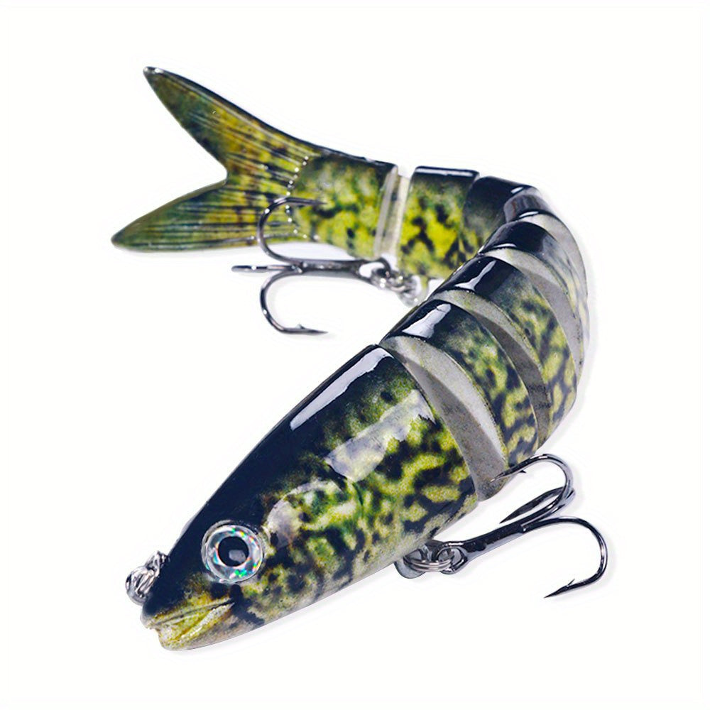 1pc Fishing Lures Section Swimbait CrankBait Bionic Artificial Bait