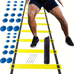 Professional Agility Ladder & Discs Combo Set