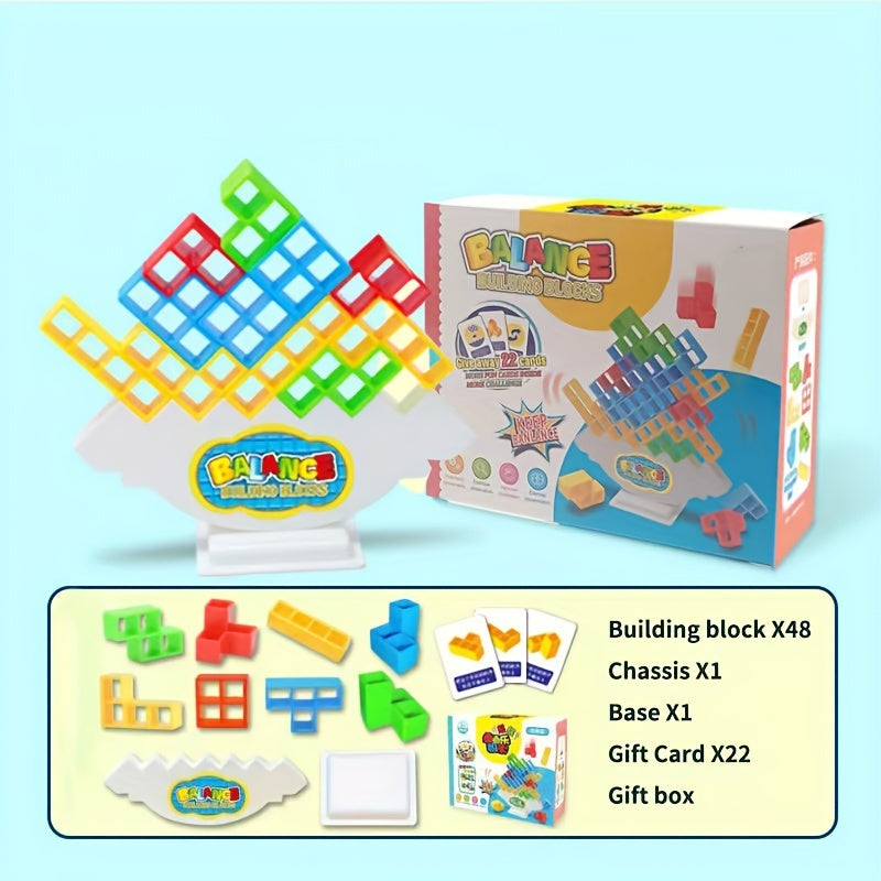 Swing Stacking High Blocks Building Blocks Toys For Boys And Girls