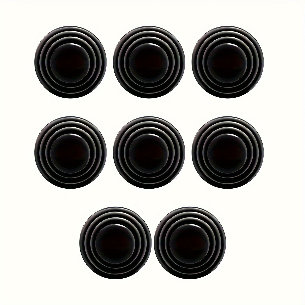 8pcs Car Door Buffer Silicone Pad Shockproof Anti Collision Anti Scratch