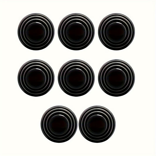 8pcs Car Door Buffer Silicone Pad Shockproof Anti Collision Anti Scratch