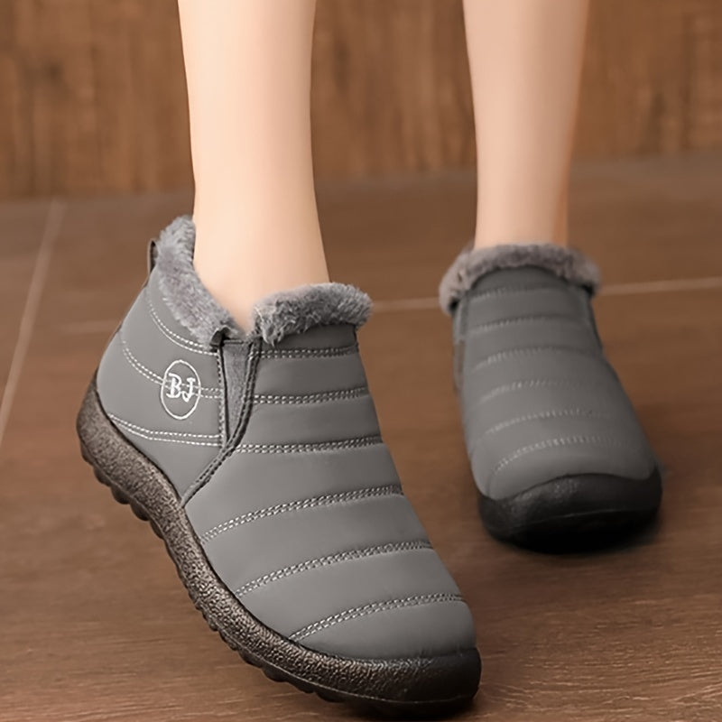 Men's Warm Hiking Boots for Winter Outdoor Activities
