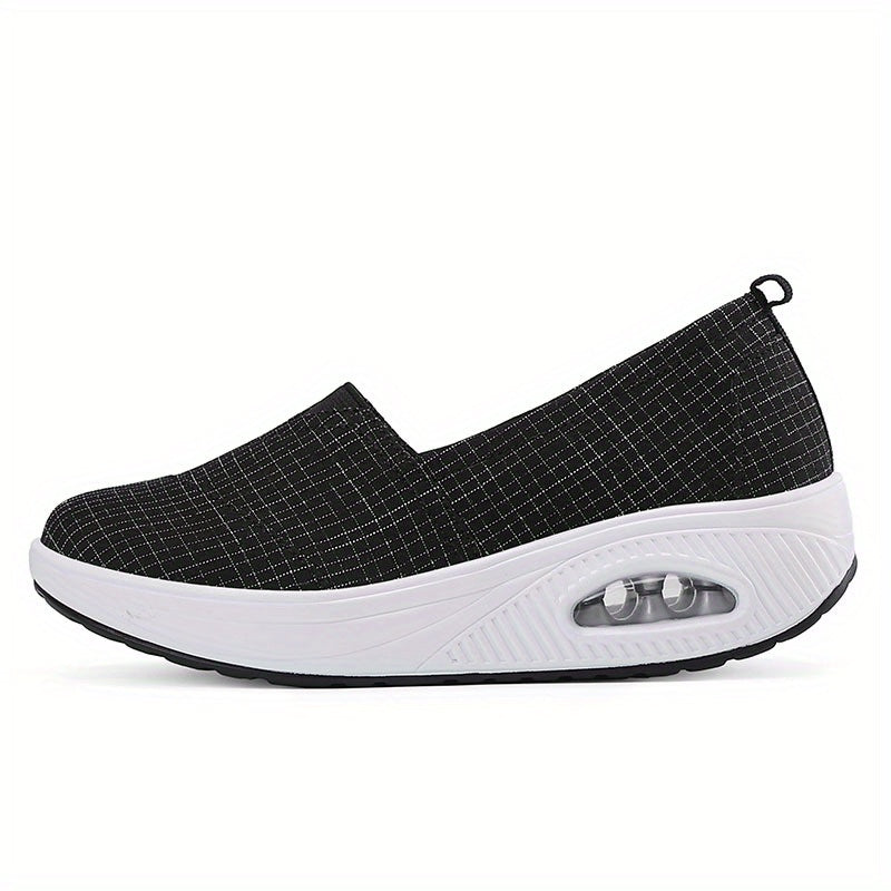 Sunflower Slip On Running Shoes with Shock Absorption