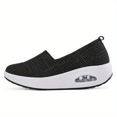 Sunflower Slip On Running Shoes with Shock Absorption