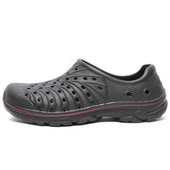 Men's Lightweight Comfy Clogs Hollow Out Non Slip Garden Shoes Summer