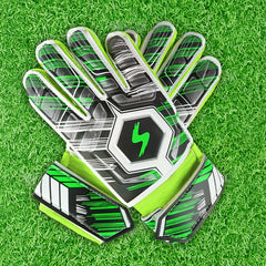 Kids Football Goalkeeper Gloves, Non Slip, Thickened, Training Match