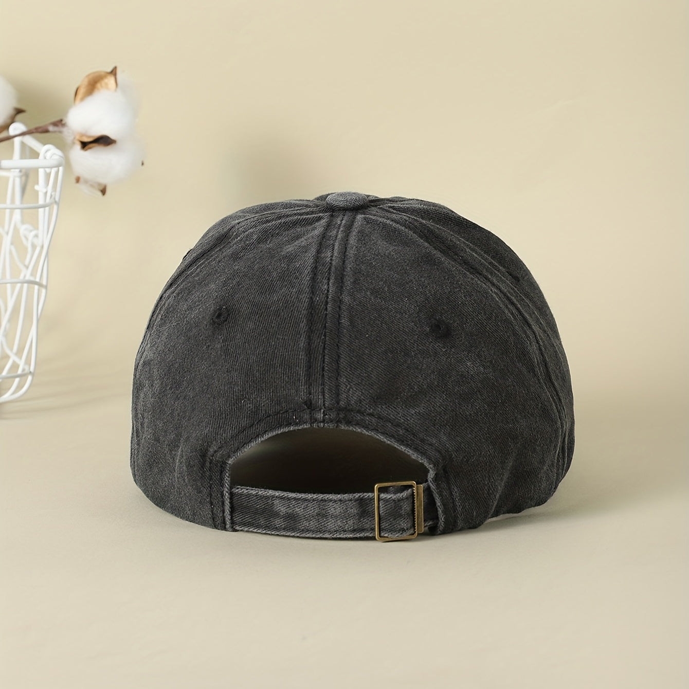 Embroidered Baseball Cap Soft Top Hat Outdoor Sun Hat