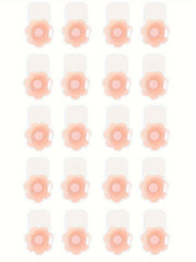 10 Pairs Plus Size Adhesive Bra Set Solid Silicon