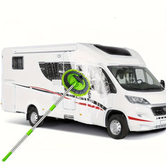 Retractable Aluminum Motor Home Cleaning Cloth with Spare Head Cover