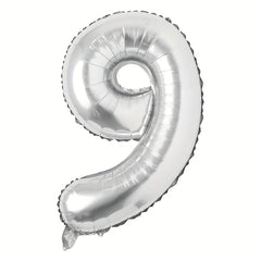1pc 81 28 Cm Silvery Letter Balloons Foil Mylar Party Decor
