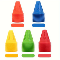 40pcs Roller Skating Practice Cones Speed Training