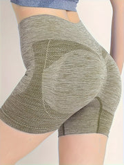 High Waist Yoga Shorts Women's Activewear