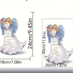 Angel Christmas Ornament Sticker Window Glass Decoration PVC Sticker