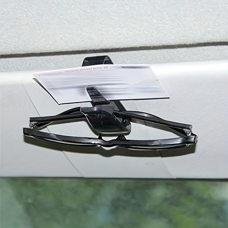 2pcs Mini Sunglasses Clip for Car Sun Visor