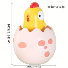Yellow Chicken Raining Spray Eggs Baby Bath Toys