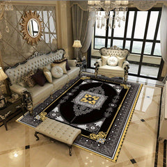 Modern Abstract Shaggy Rug Soft and Comfy for Living Room Bedroom