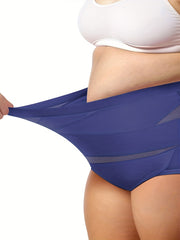 Colorblock High Rise Tummy Control Panty