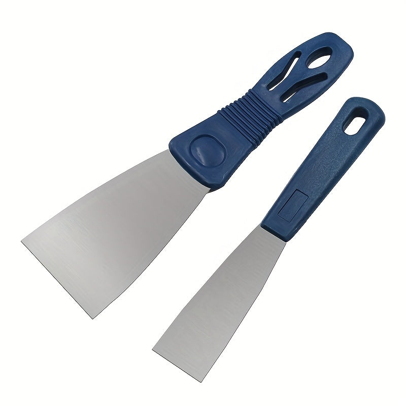 Stainless Steel Oblique Blade Scraper Putty With Plastic Handle