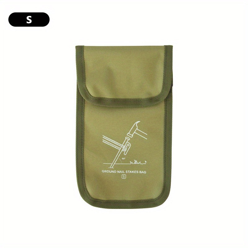 Ground Nail Storage Bag Oxford Cloth For Outdoor Camping