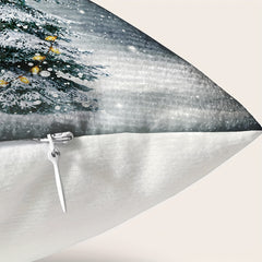 Christmas Tree Pattern Print Pillow Covers