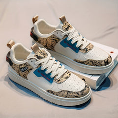 Anime Print Skate Shoes Non Slip Sneakers for Men