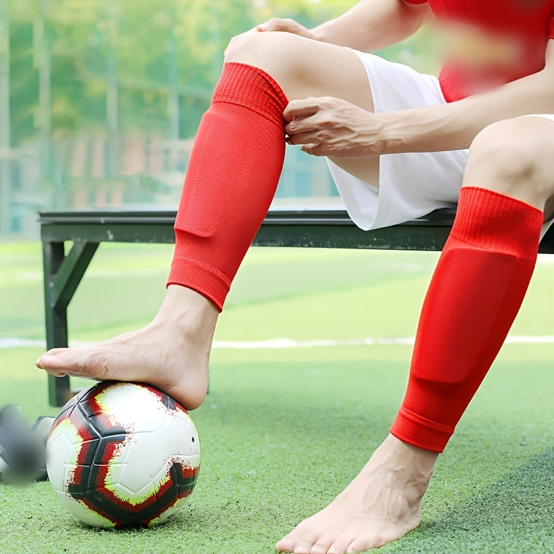 Professional Compression Shin Guard Cover for Soccer and Football