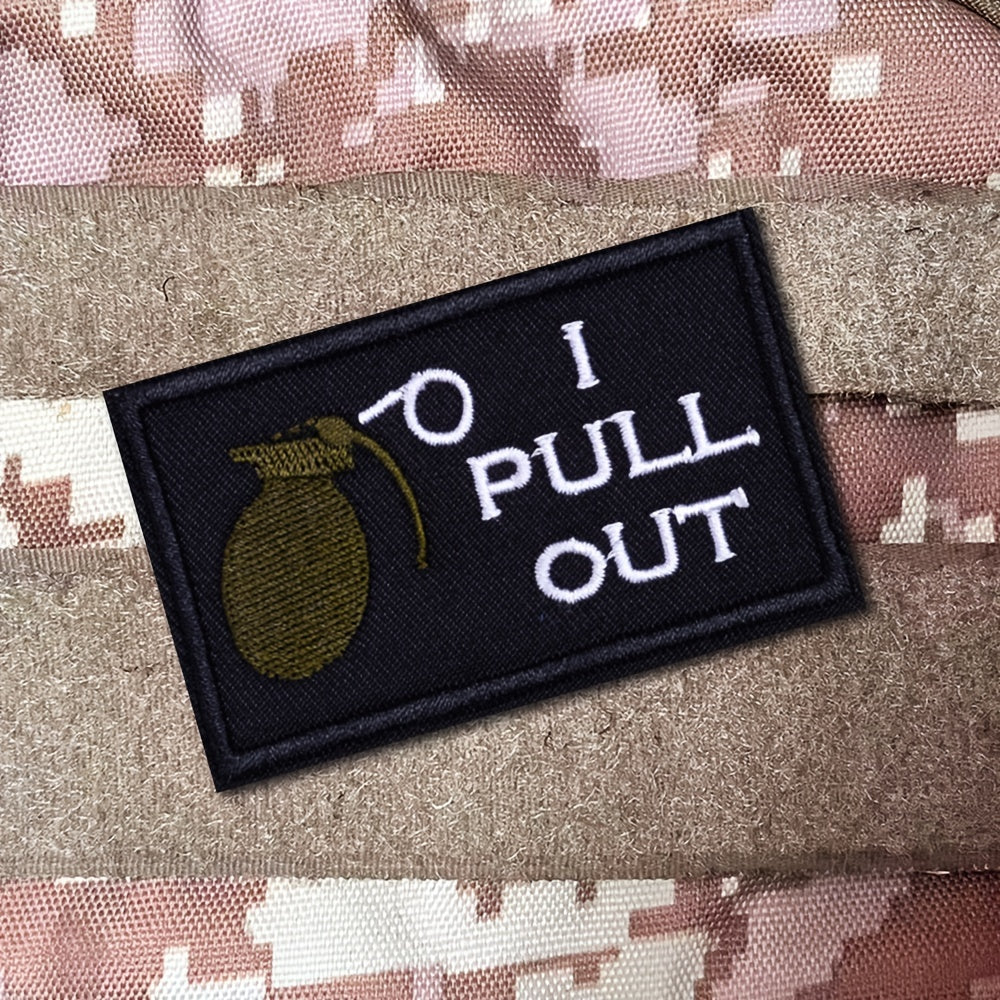 Embroidered Morale Patches For Caps Uniforms Vests Backpacks