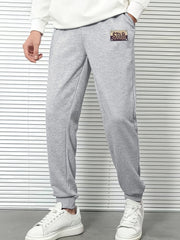 Cartoon Print Jogger Pants Men's Casual Loose Sweatpants