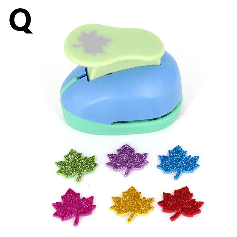 10pcs Craft Hole Punch Paper Puncher Scrapbooking Punches Random Colors