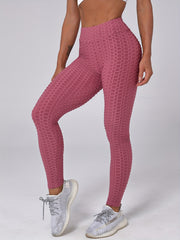 Tie Dye Honeycomb Leggings for Women