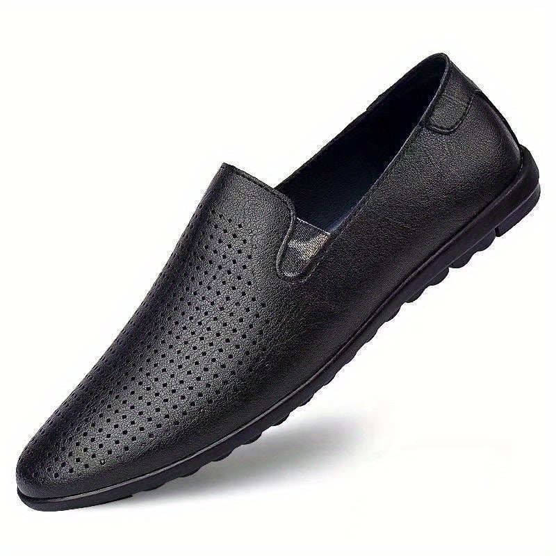 Men's Comfy Slip On Loafers Non-slip Driving Shoes