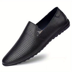 Men's Comfy Slip On Loafers Non-slip Driving Shoes