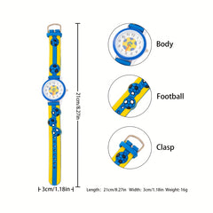 Mesh Belt Cartoon Watch Band for Kids
