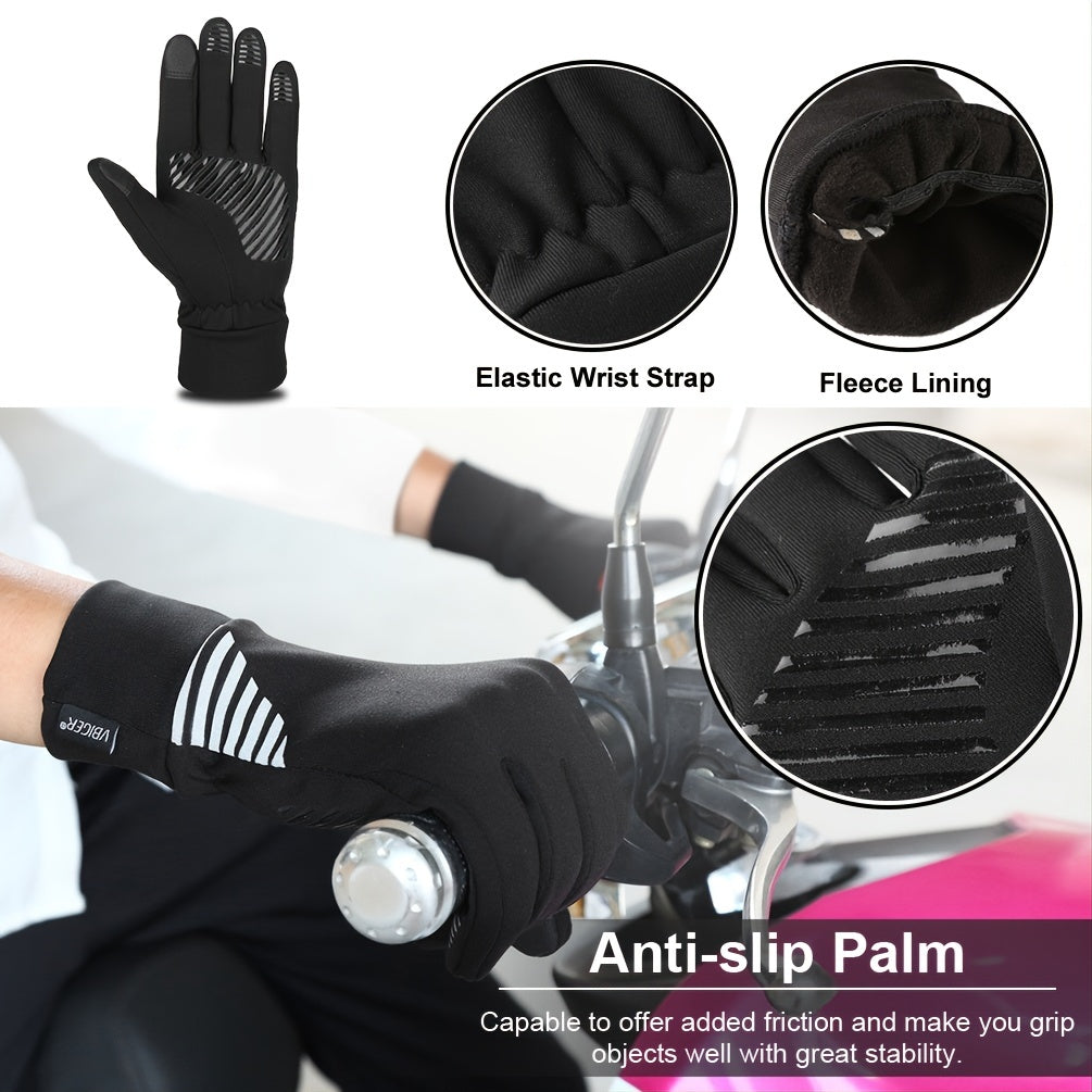 Winter Warm Gloves Anti slip Sports Gloves Soft Touch Screen Gloves